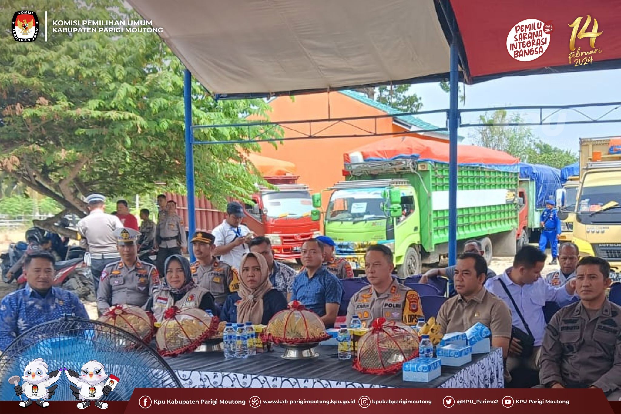 foto pelepasan logistik